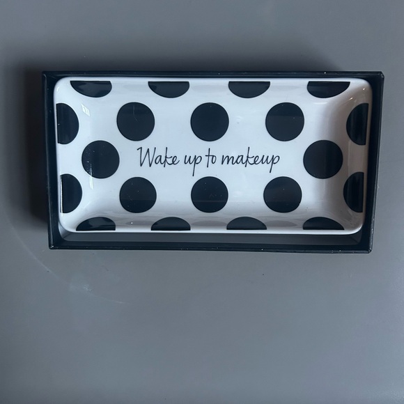 Sephora Beauty Insider Wake Up to Makeup Ceramic Trinket Dish & Gift Box - Picture 4 of 6